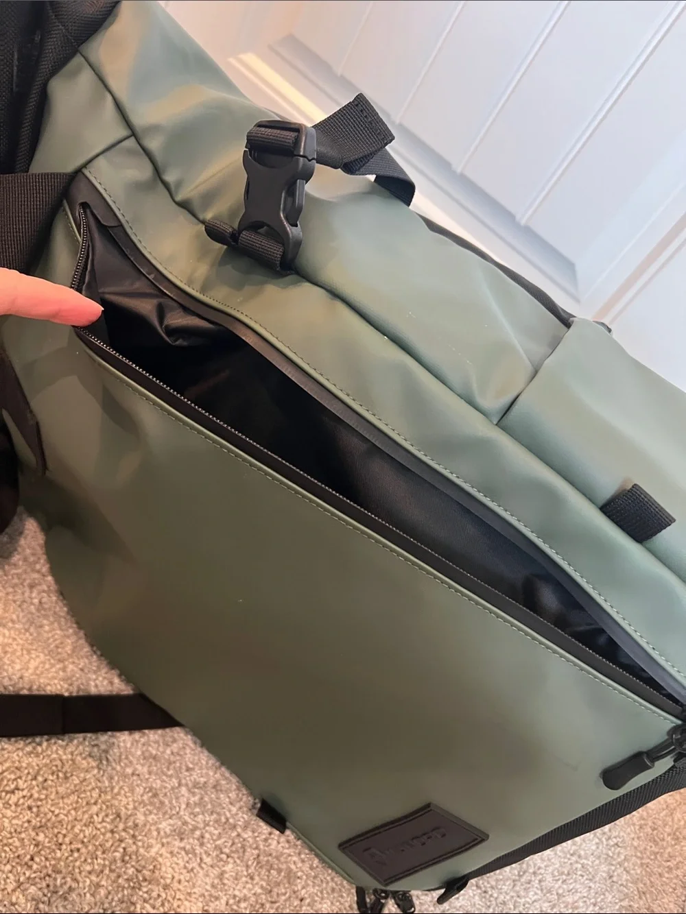 WANDRD PRVKE 21L Camera Backpack Green Roll Top w/ Camera Cube Laptop Travel Bag